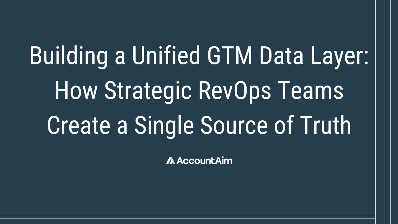 Unified GTM Data Layer