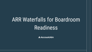 ARR Waterfalls for Boardroom Readiness