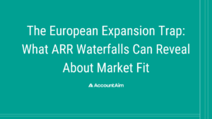 European Expansion ARR Waterfall