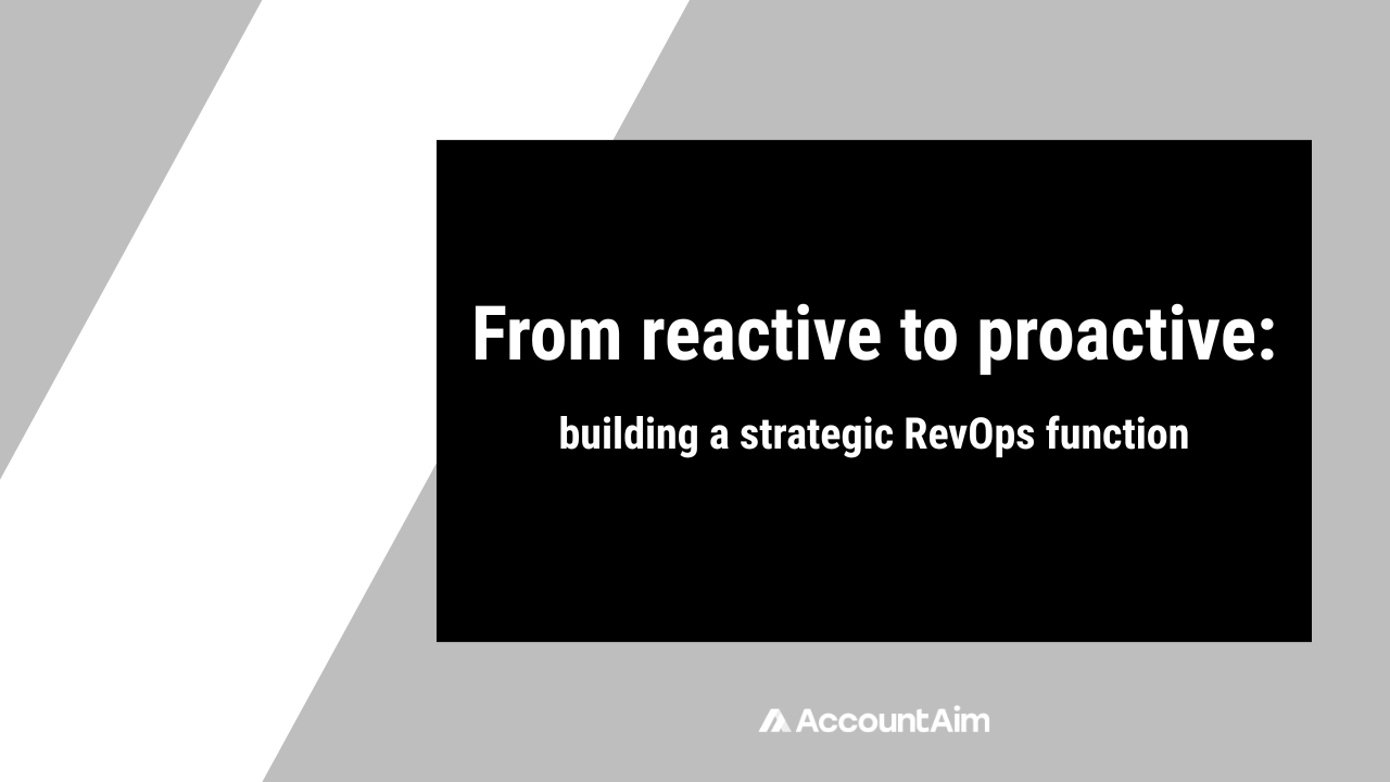 Strategic RevOps