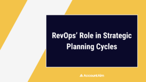 RevOps executive planning