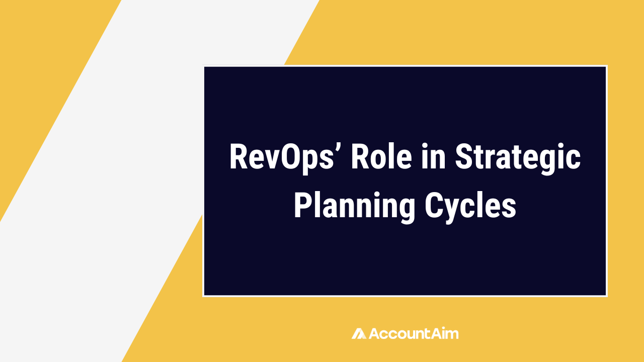 RevOps executive planning