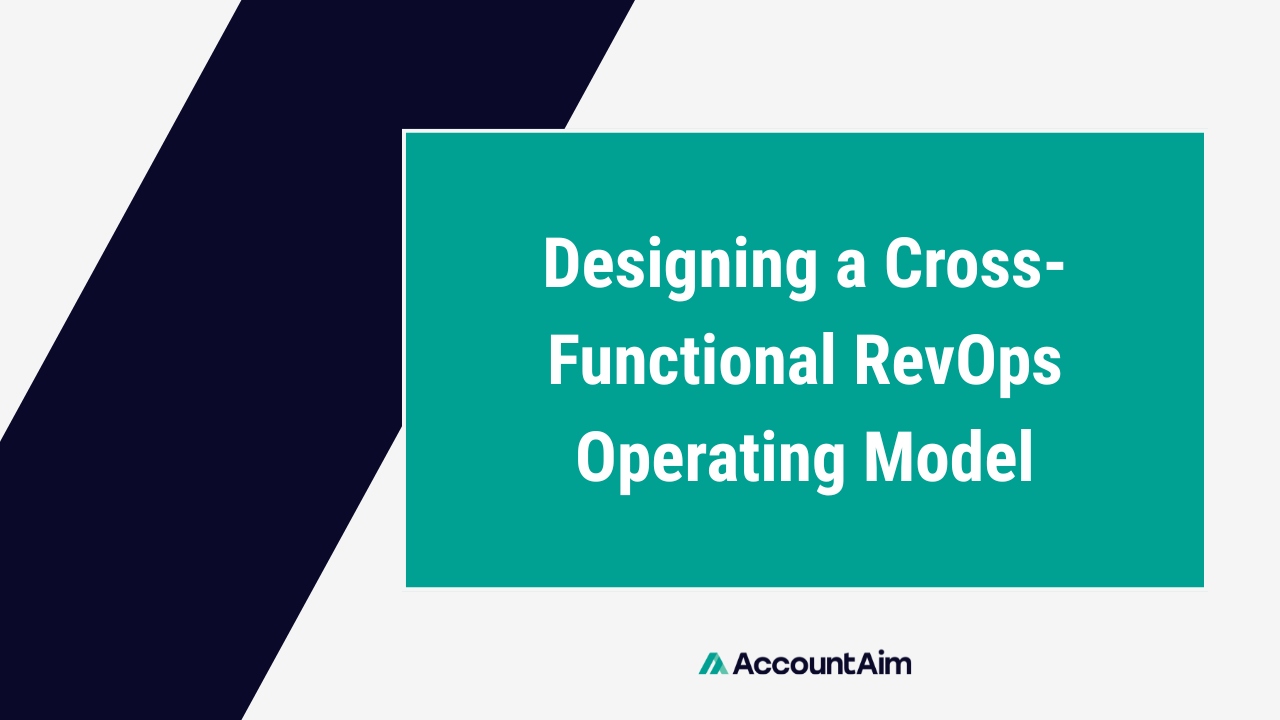 Cross-functional RevOps