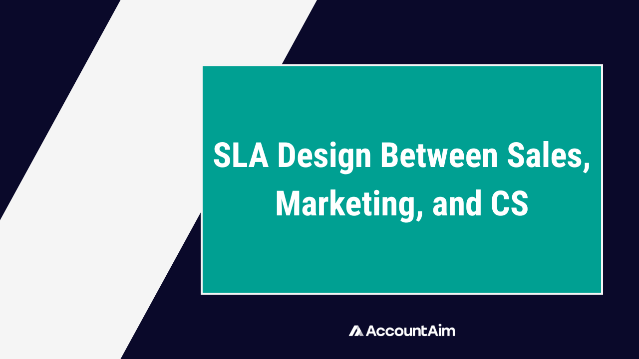 how to enforce SLAs between sales and marketing