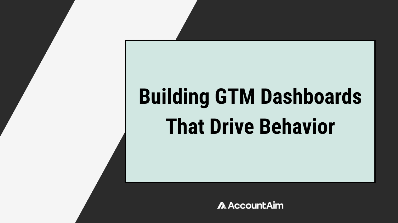 behavioral nudges in GTM dashboards