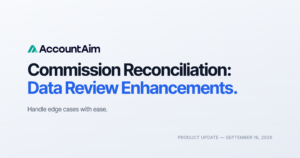 Commission Recon Product Update Thumbnail